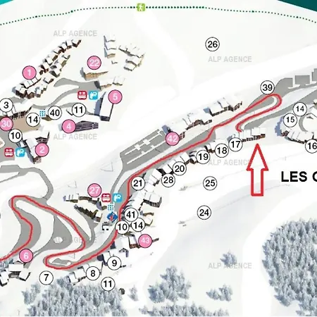 Les Gentianes - 3/4 Pers -les Gentianes - Plagne Villages Mae-1654